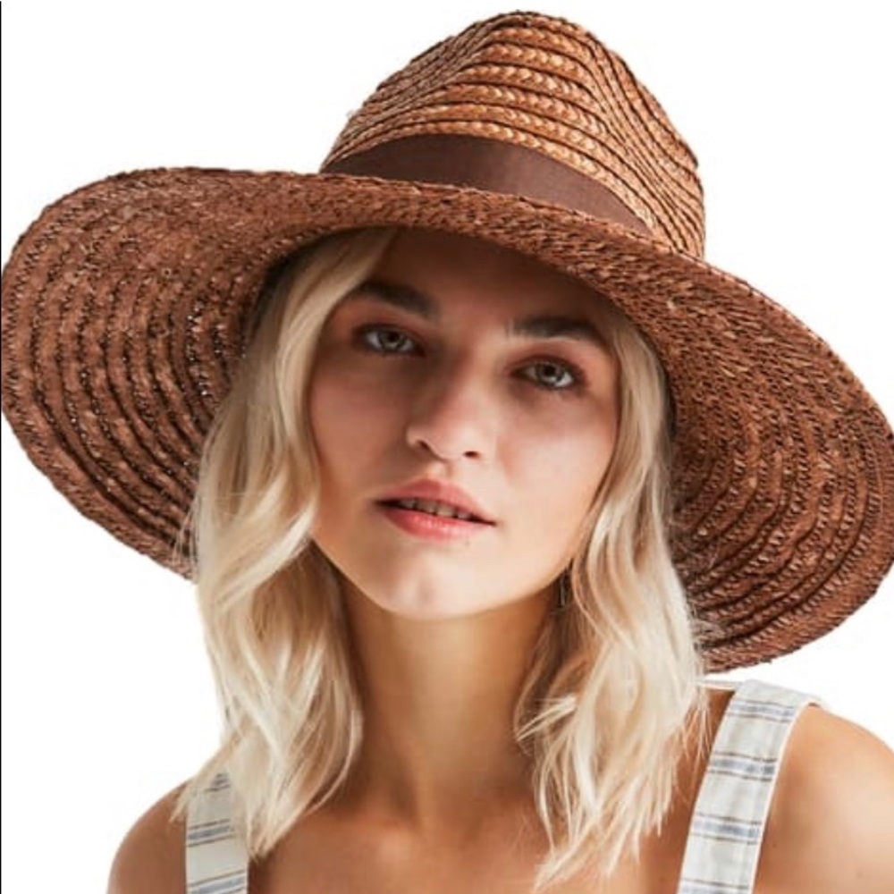 Brixton Joanna Straw Hat Copper